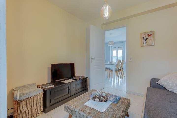 Appartamento intero, Appartamento "Les Ebihens" con terrazza privata e Wi-Fi in Saint-Benoit-des-Ondes, Baia di Mont-Saint-Michel