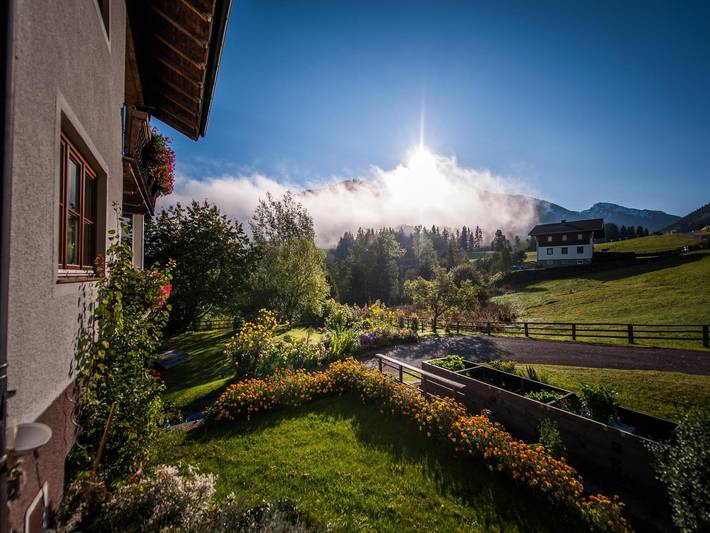 Ganze Wohnung, Ferienwohnung Pistenblick mit großem Garten in Forstau, Ski Amadé