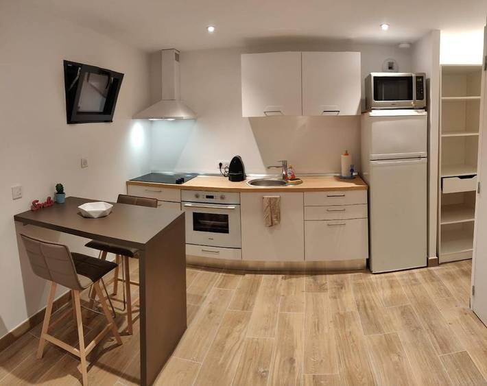 Appartement de vacances pour 2 personnes, avec jardin et piscine