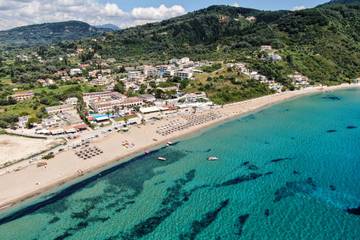 Studio für 2 Personen, mit Garten und Balkon auf Korfu