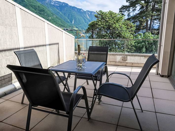 Ferienwohnung für 4 Personen am Genfer See