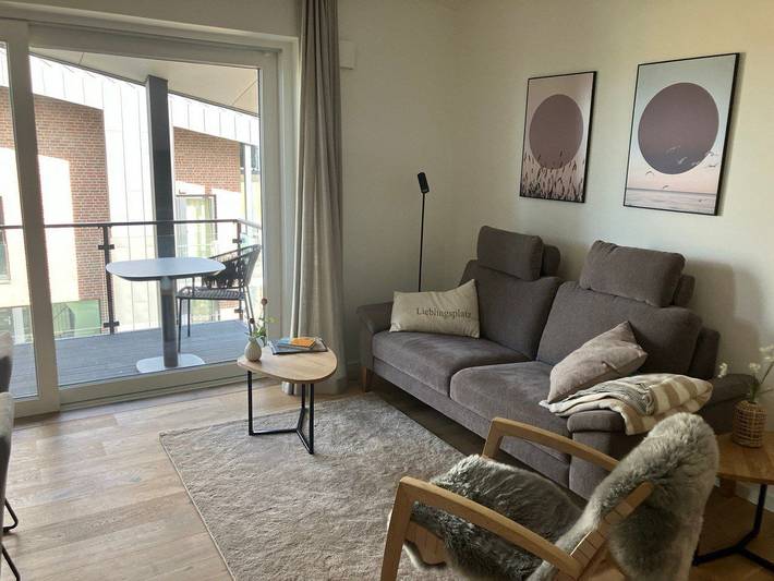 Ferienwohnung für 4 Personen, mit Balkon und Sauna in Dagebüll - 2
