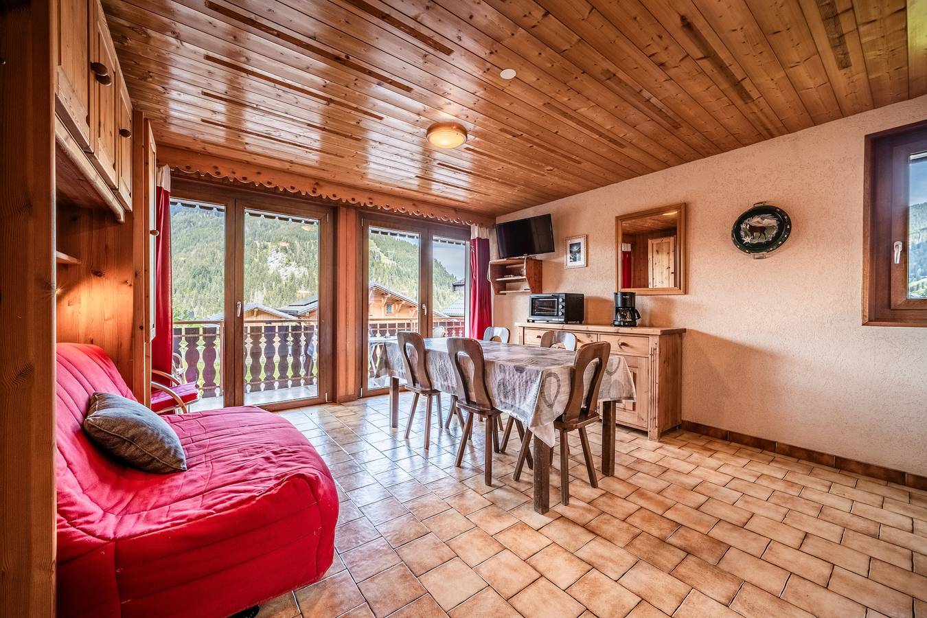 Ferienwohnung 'Le Rooky - 4 Pers' mit Bergblick, Balkon und Wi-Fi in Châtel, Les Portes du Soleil