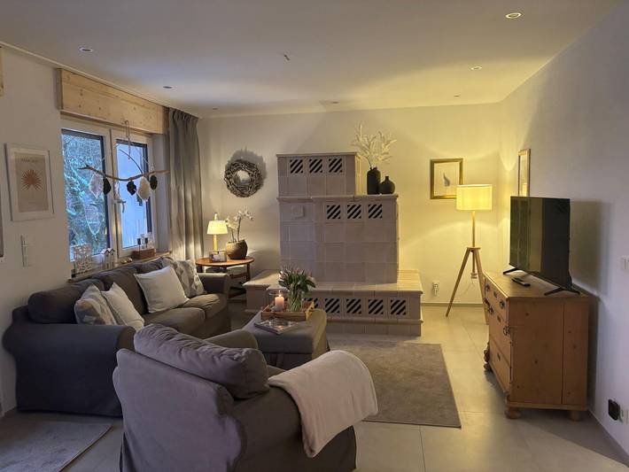Ferienhaus für 4 Personen, mit Balkon/Terrasse und Balkon sowie Terrasse und Garten in Waldbröl
