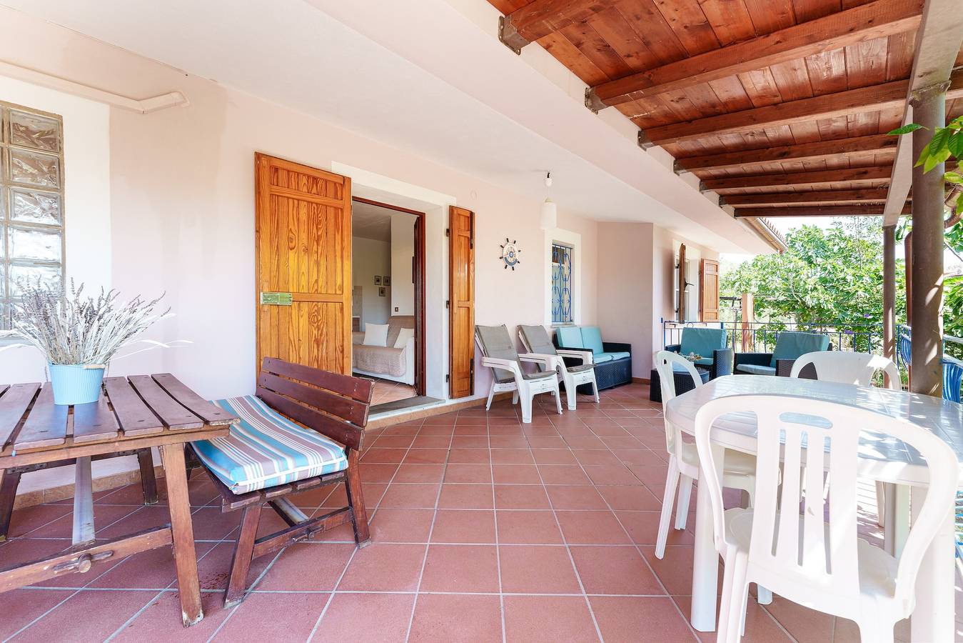 Ferienhaus 'Le Campanelle a Fuile Mare' mit privater Terrasse, Wlan & Klimaanlage in Sas Linnas Siccas, Orosei