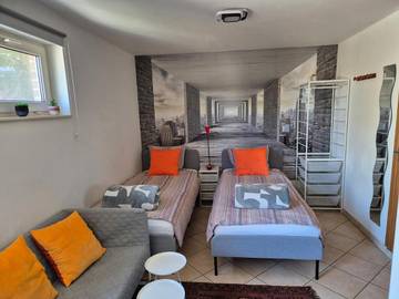 Gîte pour 2 personnes, avec terrasse à Leeuw-Saint-Pierre