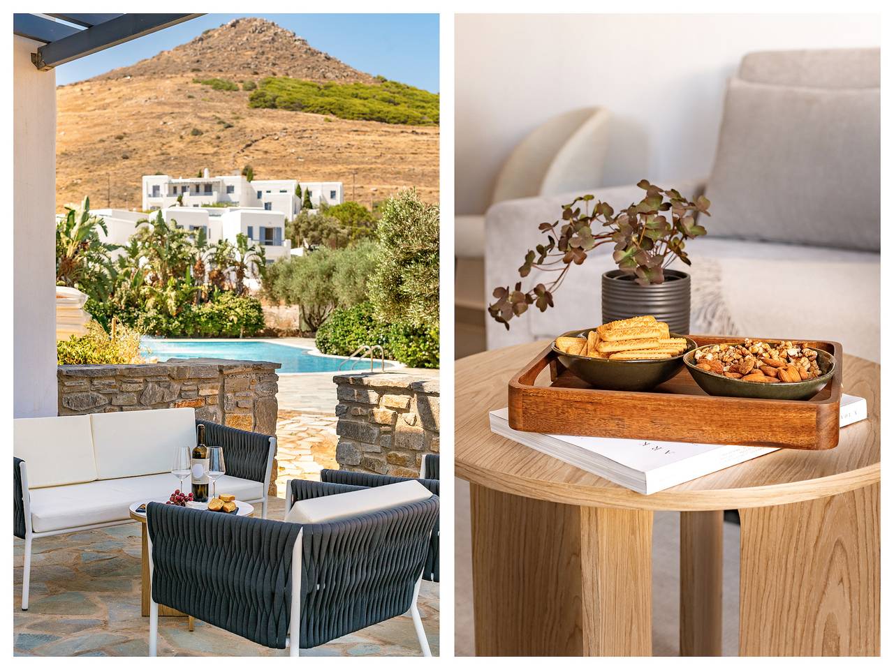 Apartamento entero, Sanders Paros Gardens - Apartamento elegante de 1 dormitorio con patio in Paros