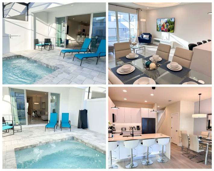 Ferienhaus für 8 Personen, mit Pool und Terrasse sowie Garten - 1