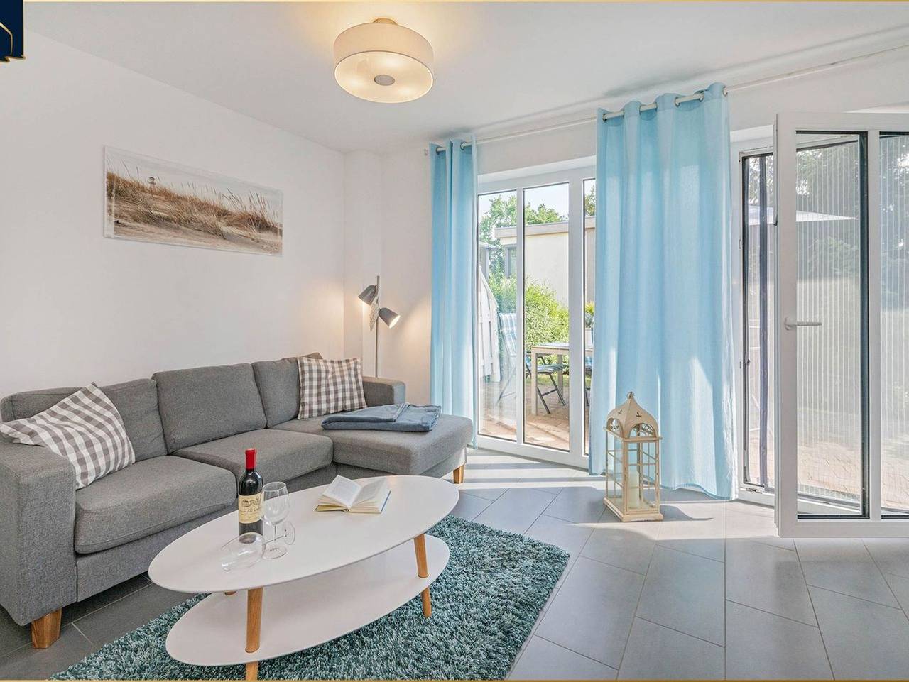 Ferienhaus Möwenkoje - Charmantes Ferienhaus mit Kamin, Terrasse & Garten – Erholung pur im Grünen in Gothensee, Korswandt