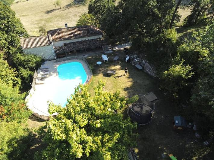 Gîte pour 20 personnes, avec terrasse ainsi que piscine et jardin dans le Tarn-et-Garonne - 4