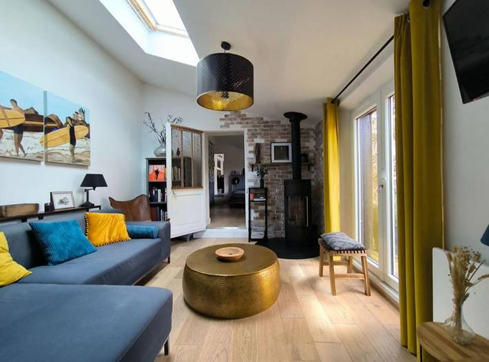 Location de vacances pour 6 personnes, avec vue et jardin à Nieul-sur-Mer