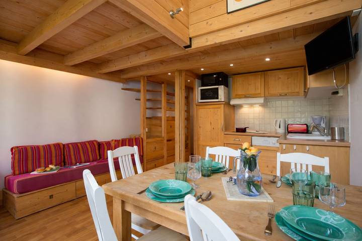 Gîte pour 4 personnes, avec balcon, adapté aux familles dans Argentière - 3