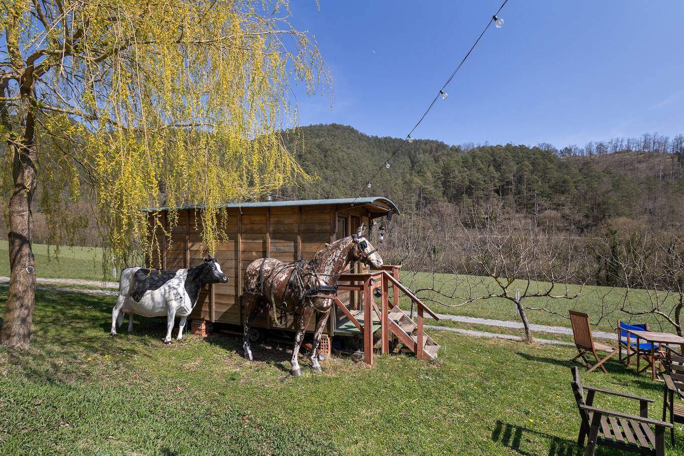 Casa de vacaciones "La Cabana, El Reixac Casa Rural" con vistas a la montaña in San Juan de las Abadesas, Pirineo Catalan