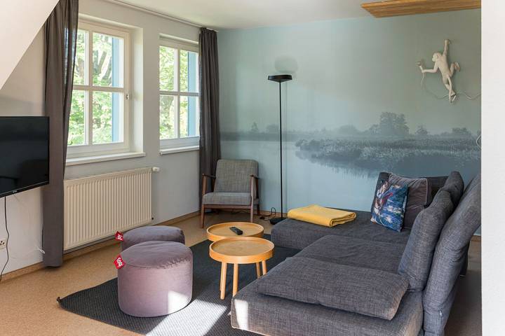 Ferienwohnung für 4 Personen, mit Balkon und Garten sowie Sauna und Ausblick in Wieck am Darß - 4