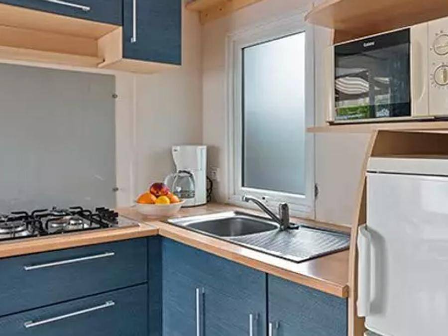 Hu Altomincio village - Mobilhome 4 personas - Classic | 2 Dormitorios | 4 Pers | Terraza elevada | Aire acondicionado in Valeggio sul Mincio, Provincia de Verona