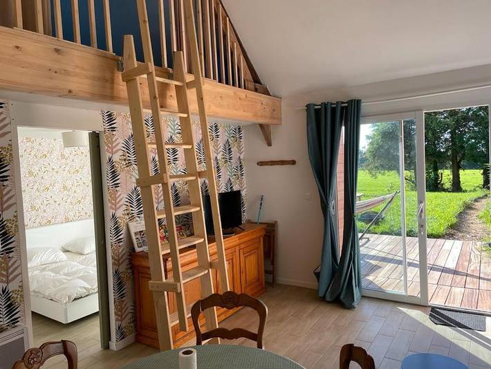Location de vacances pour 6 personnes, avec Terrasse et Jardin à Saint-Georges-d'Elle