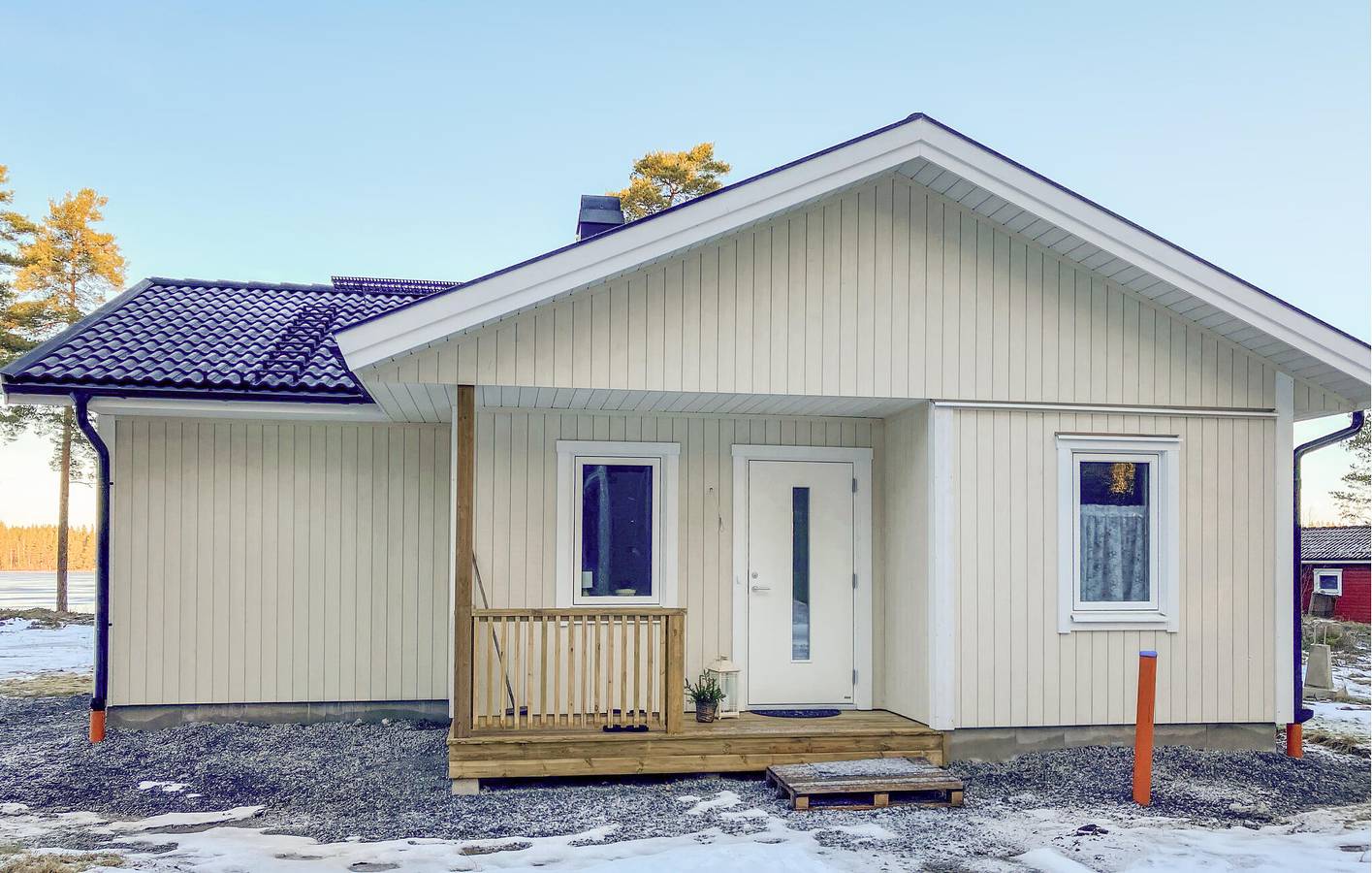 Ferienhaus für 4 Personen mit Seeblick in Vaggeryds und Umgebung