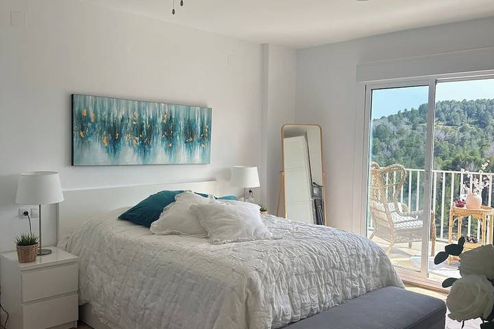 Beautiful 3-bedroom house with a private pool in Costa Blanca (long-term rental) in Gata de Gorgos, Costa Blanca
