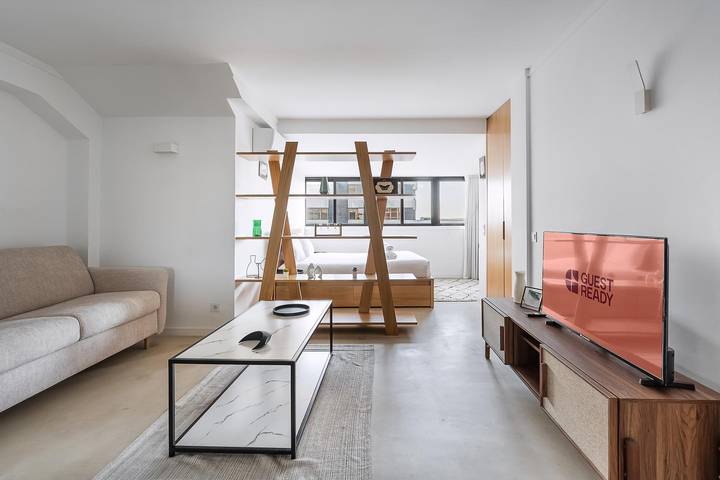 Apartamento estúdio para 4 pessoas, com Varanda e Terraço em Santo Ildefonso