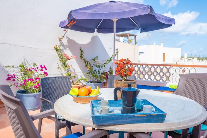 Cas Faroler - Chalet with terrace in Portocolom. Free WiFi in Portocolom, Felanitx