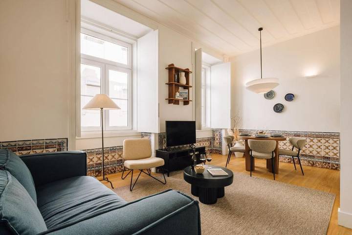Apartahotel para 4 personas, con Balcón y Vistas en Lisboa