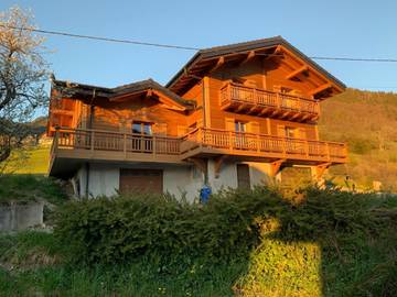 Maison de campagne pour 8 personnes, avec jardin et vue à Vacheresse