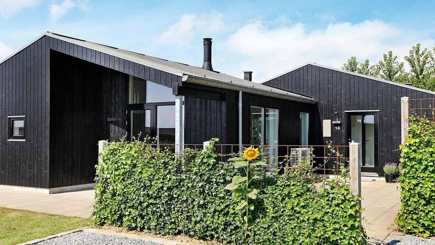Ferienhaus für 8 Personen, mit Terrasse und Sauna sowie Garten in Flovt Strand