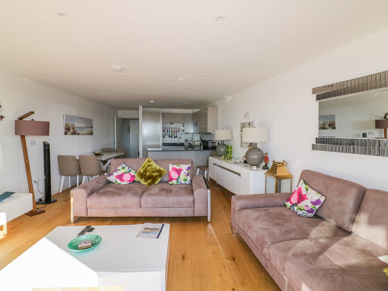 Ganze Wohnung, Ferienwohnung für 4 Personen mit Garten in Porth, Newquay