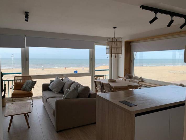 Vakantieappartement voor 6 personen, met uitzicht in De Panne