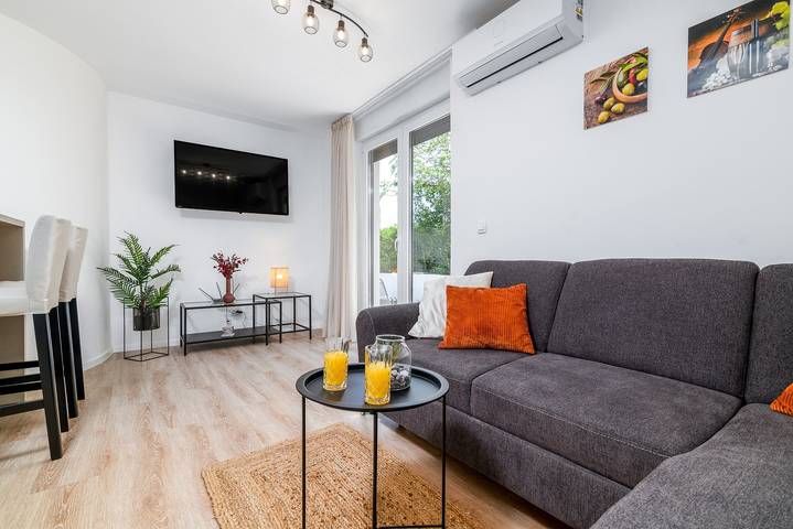 Ferienwohnung für 4 Personen, mit Balkon/Terrasse, mit Haustier in Rovinj
