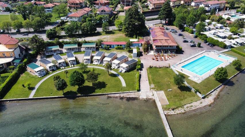 Ferienhaus für 5 Personen, mit Balkon und Terrasse sowie Garten und Kinderpool in Gemeinde Iseo