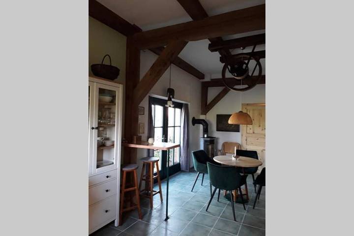 Ferienwohnung für 4 Personen, mit Terrasse und Garten sowie Ausblick
