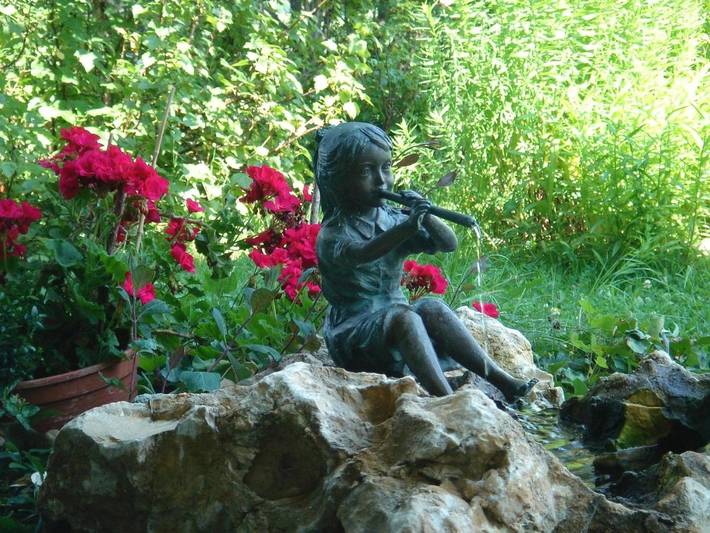 Ferienwohnung für 4 Personen, mit Ausblick und Seeblick sowie Garten in Hopferau - 4