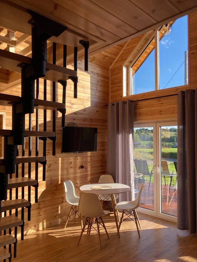 Beskid Barns - Domek z Balią i Widokiem na Babią Górę in Jordanów, Karpaty (Polska)