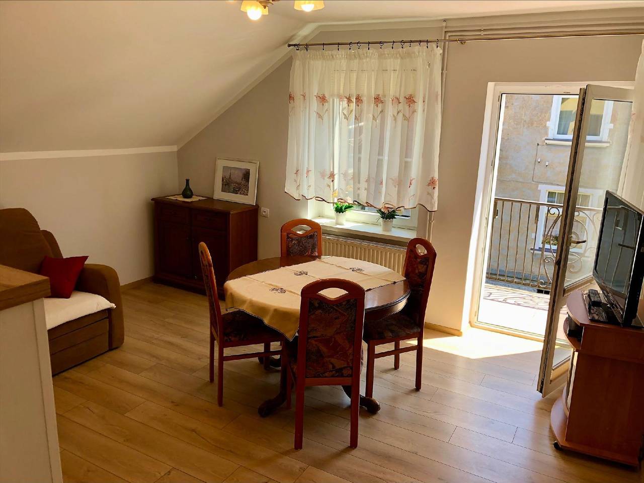 Cały apartament wypoczynkowy, Holiday flat "Dom Gościnny Zenit" in Darłowo, Powiat sławieński