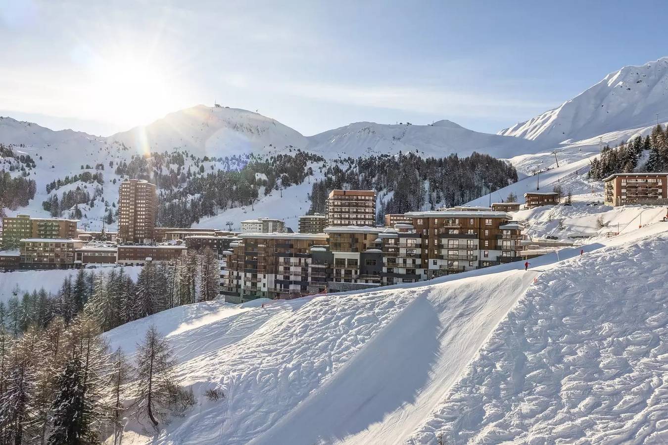 Ganze Wohnung, 3-Zimmer-Wohnung für 6 Personen Komfort in La Plagne, La Plagne-Tarentaise