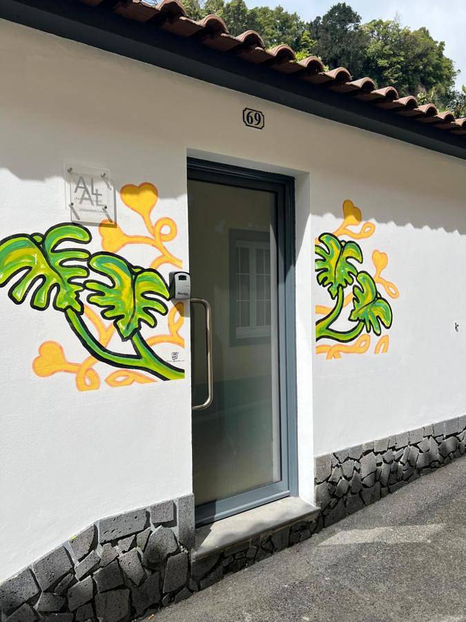 Gîte pour 2 personnes, avec balcon dans Água de Alto