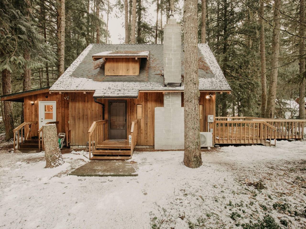 County Cabin mit Klimaanlage, Haustiere Ok in Glaciar, Bosque Nacional de Mount Baker-Snoqualmie