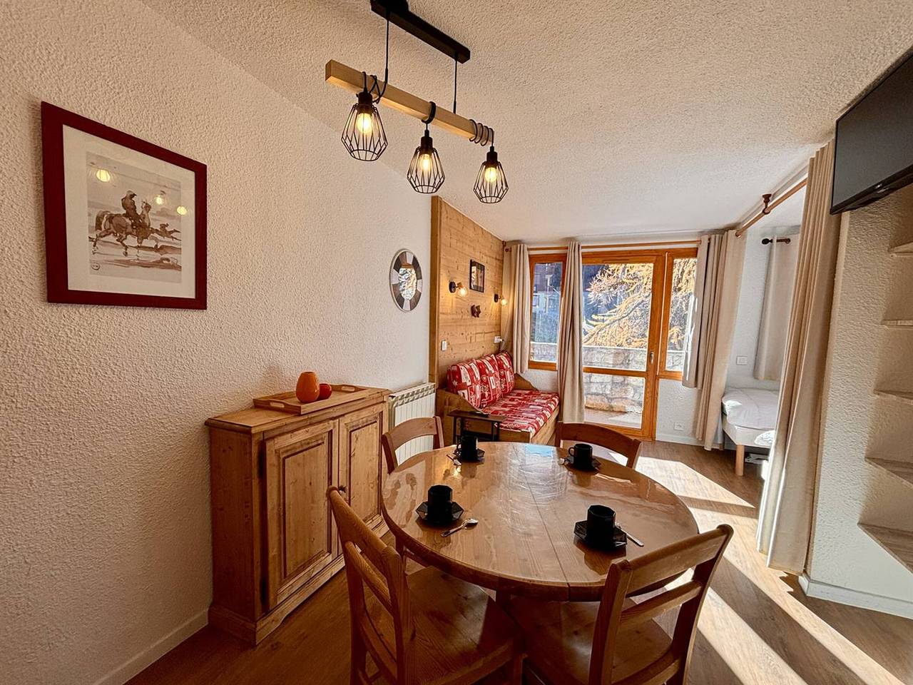 Estudio entero, Estudio accesible 4 pers, balcón suroeste, mascotas permitidas in La Plagne, Bellentre