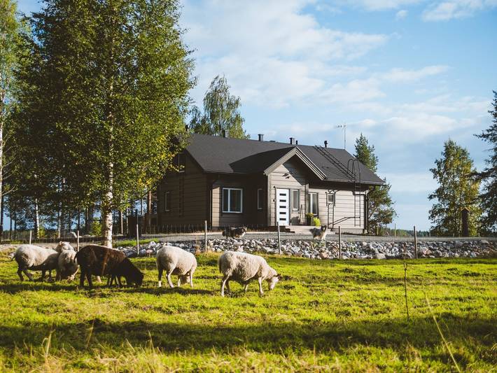 Apartamento para 8 personas, con Terraza además de Jardín y Sauna en Rovaniemi