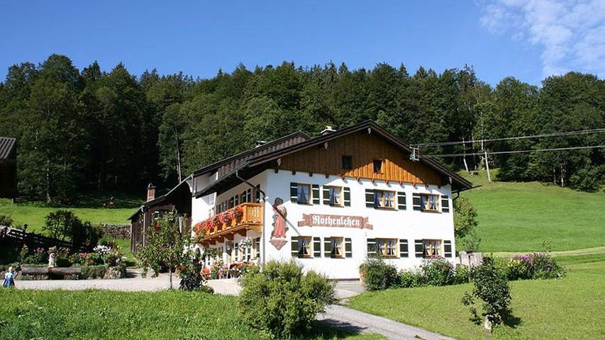 Bauernhof für 4 Personen, mit Balkon, kinderfreundlich in Bischofswiesen