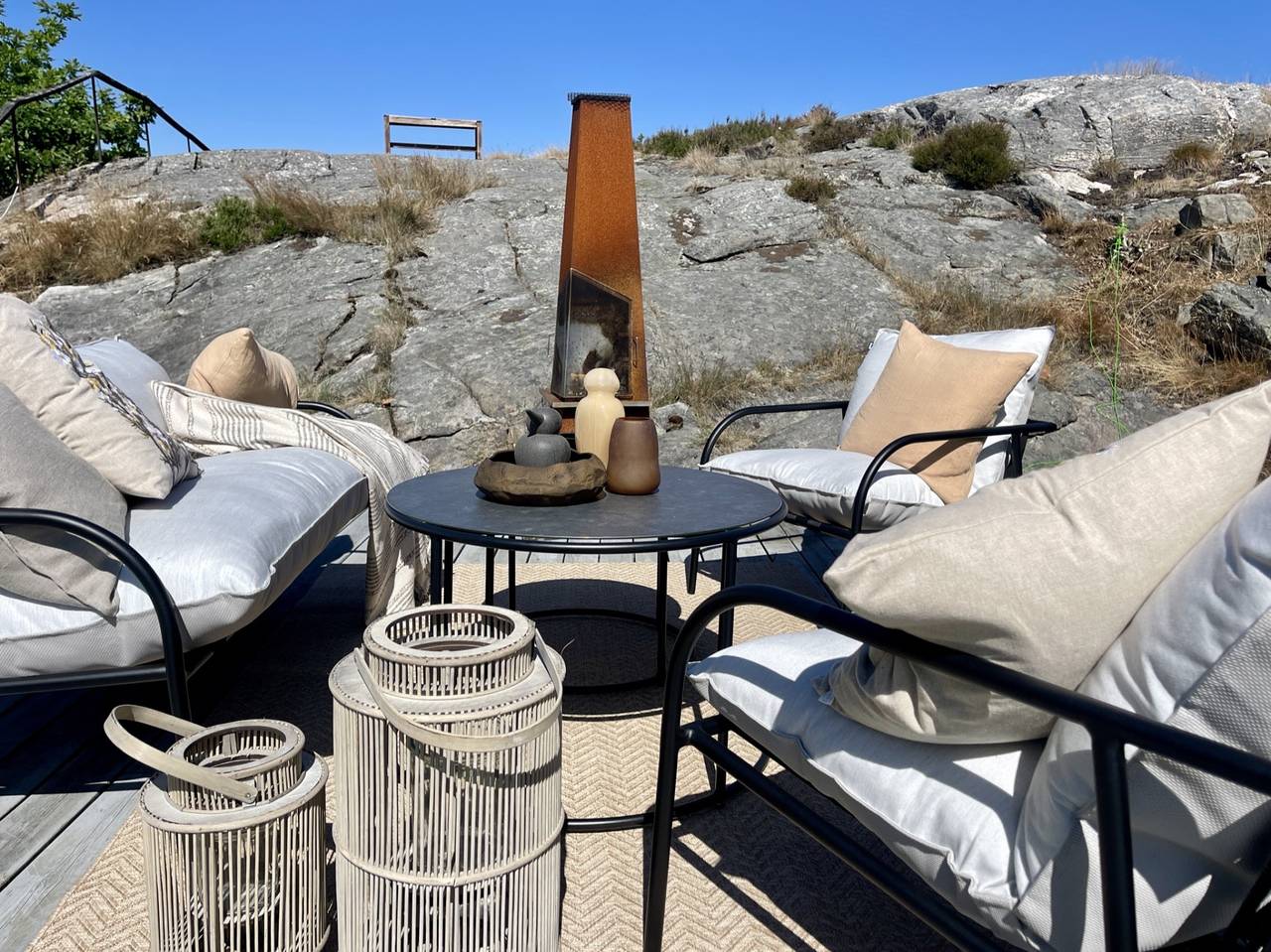 Hytte for 8 personer med sjøutsikt in Lillesand 