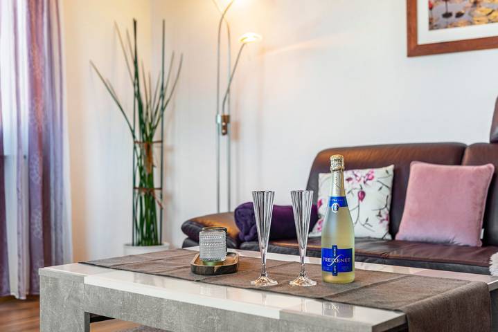 Ganze Wohnung, Apartment 'Haus Michel, 90 qm' mit Balkon und WLAN in Oberuhldingen, Uhldingen-Mühlhofen