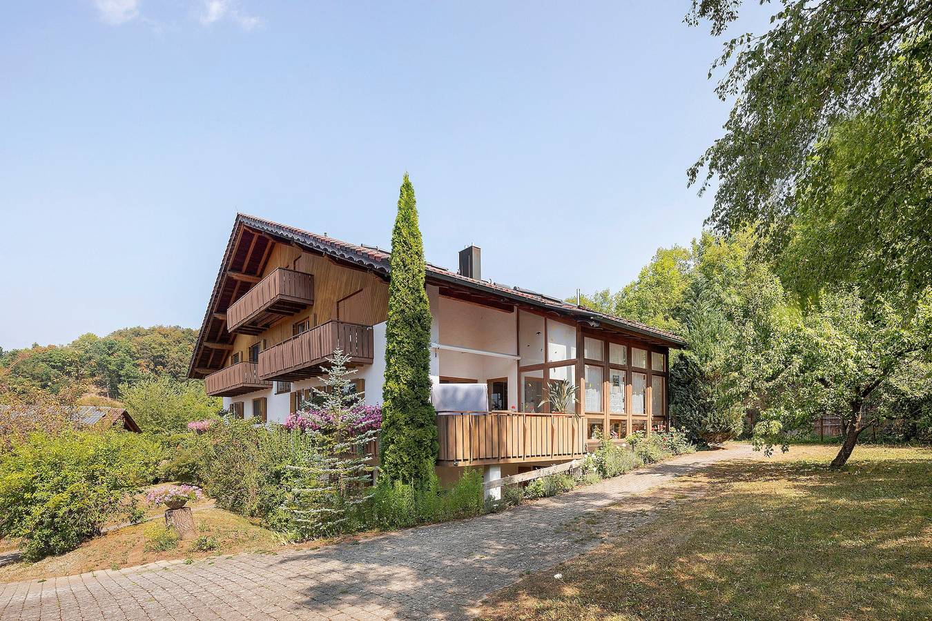 Ganze Wohnung, Ferienwohnung 'G' mit Balkon und Wi-Fi in Lonsee, Lonsee Region