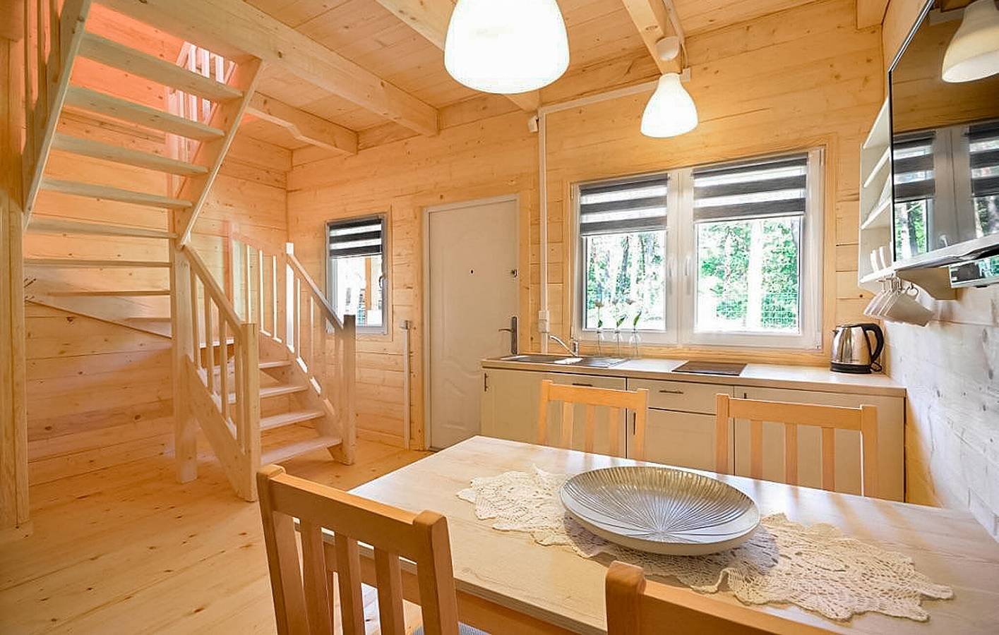 Ferienhaus für 6 Personen mit Terrasse in Pobierowo, Powiat gryficki