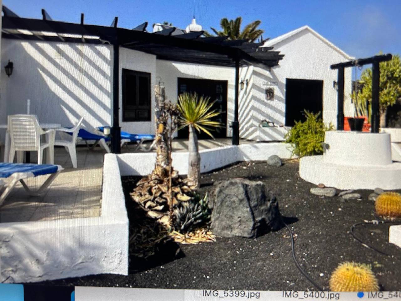 Villa Los Ojos in Charco del Palo, Haría