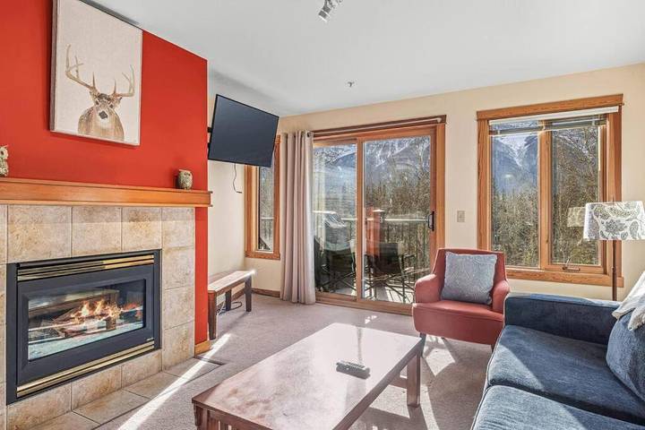 Vakantiewoning voor 7 personen, met uitzicht en balkon in Banff Nationaal Park