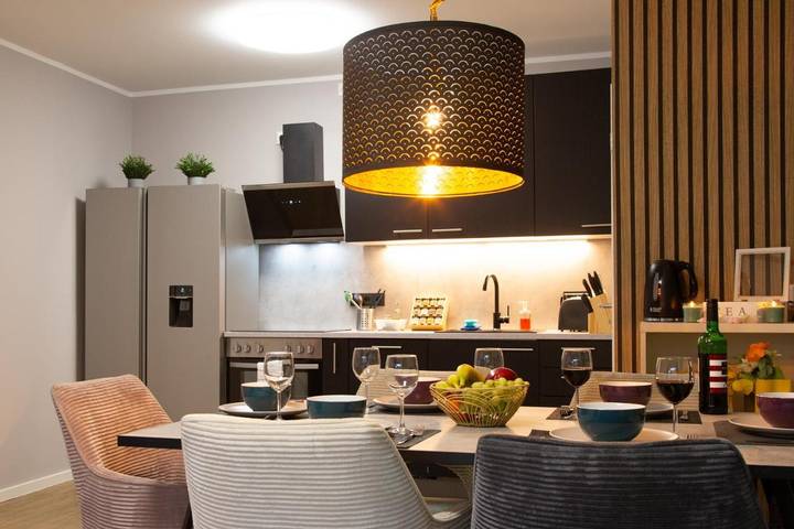 Ferienwohnung für 6 Personen, mit Balkon und Terrasse sowie Ausblick in Oldenburg