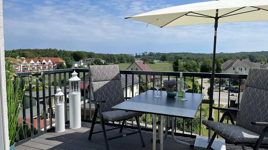 Ferienwohnung für 3 Personen, mit Balkon in Kölpinsee - 2