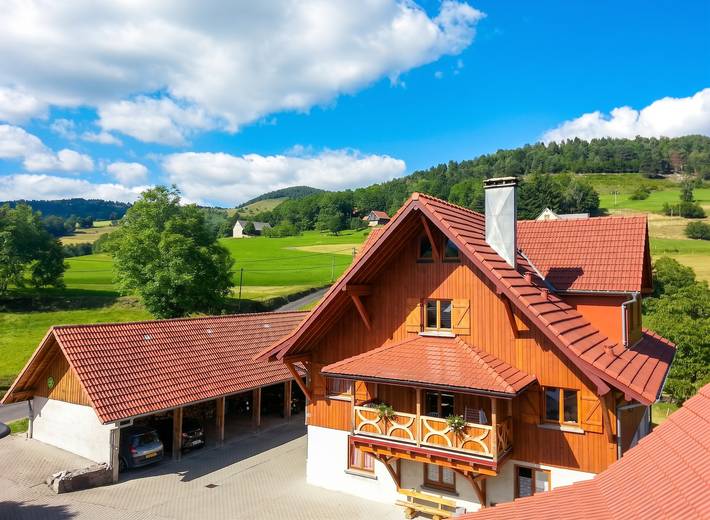 Ganze Wohnung, Gemütliche Wohnung in Soultzeren mit Bergblick in Soultzeren, Regionaler Naturpark Belchen der Vogesen